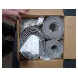 LazBlinds Light Filtering Vertical Blinds Replacement Slats Polyester Fabric for Sliding Glass Door, Patio & Windows, 82.5x3.5, 25 Pack, Grey