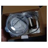 BUMET Electric food processor vegetable chopper 500W 2x8cup bowls 2 bi-layer 4 blades Small Food chopper ideal as Electric Meat grinder for home use,Mincing,chopping for kitchen aid,baby foot,pet food