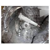 BUMET Electric food processor vegetable chopper 500W 2x8cup bowls 2 bi-layer 4 blades Small Food chopper ideal as Electric Meat grinder for home use,Mincing,chopping for kitchen aid,baby foot,pet food