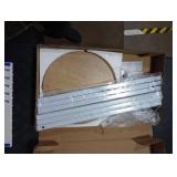 YIZAIJIA Plant Stand Indoor Corner Tall 2 Tier Metal Modern Flower Storage Plant Shelf Holder for Living Room Balcony Garden,White (2 Tier-White Round)