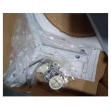 YIZAIJIA Plant Stand Indoor Corner Tall 2 Tier Metal Modern Flower Storage Plant Shelf Holder for Living Room Balcony Garden,White (2 Tier-White Round)