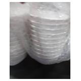 Tioncy 36 Pcs Bowls Set Unbreakable Dessert Soup Salad Bowls for Pasta Cereal Soup Dishwasher Safe (10 oz,White)