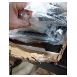 HOOBRO Shoe Rack for Entryway, 5-Tier Shoe Organizer with Adjustable Mesh Shelves, 16-20 Pairs of Shoes, Spacious Floor Mount, Metal, Industrial, Shoe Shelf for Closet, Rustic Brown BF12XJ01