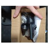 Onwecen Battery Operated Wall Sconces Set of Two, Wireless Black Wall Lights with 10000mAh RGB Rechargeable Bulb and Remote Control, Sconces Wall Decor for Bedroom Living Room 11.2 in