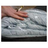 HORIMOTE HOME Quilt Queen Size Aqua Blue, Lightweight Quilt for Summer Ultra-Soft Microfiber Modern Style Quilted Clouds Pattern Bedspread Quit Set 3 Pieces