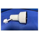 Track Lighting White Ceramic Light Socket E26/E27 Base (3) - Retail: $8