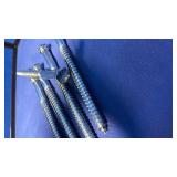 Lag Screws 1/2 x 7 Steel Fasteners - Retail: $22