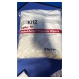 Texwipe TX1012 Alpha 10 Polyester Wipers - Retail: $35