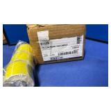 Yellow Front Tag Labels - Retail: $75