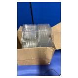 Clear Plastic Food Storage Containers - Bulk Pack - Retail: $15