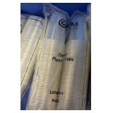 Clear Plastic Disposable Cups - 9oz (100 Count) - Retail: $8