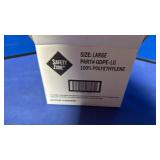 Safety Zone ProGuard Clear Poly Gloves - Large 100ct 1000 total - Retail: $12