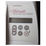 West Bend Automatic Bread Maker with NIB Bread Slicer with Manual