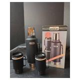 Vintage NIB Aladdin Stanley Half Gallon Thermos Set with Mugs