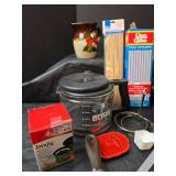 Assorted Kitchen Essentials Collection with Bunn Coffee Maker Pitcher,  New Spatulas, New Stove Hood Vents and More