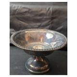 Chrome Lazy Susan with Glass Inserts,  Butter Dish with Glass Insert, Mini Salt and Pepper Shakers and More