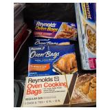 Kitchen Bundle - Oven Bags Multiple Sizes,   Various Aluminum Pans Reynolds and Ziploc Collection, Tablecloth and More
