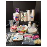 Disposable Party Supply Lot - Hefty & Mixed Brands
