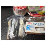 Disposable Party Supply Lot - Hefty & Mixed Brands