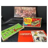 Vintage 1970s Parker Brothers Board Games Collection