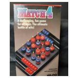 Vintage 1970s-80s Board Game Collection - Strata 5, Password, Match 4, More