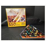 Vintage Triazzle Space Puzzle and Wright Stuff Jigsaw Puzzle