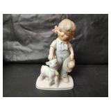 Assorted Decorative Lot-Ceramic Piggy Bank, Figurines and More