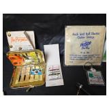 Assorted Lot - Vintage Stamps, Key Chains and More