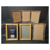 Mixed Lot Picture Frames - Gold & Wood Finish