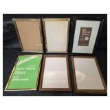 Mixed Lot Picture Frames - Gold & Wood Finish