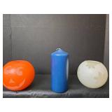 Assorted Candles and Decorative Pieces