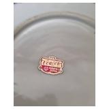 Shufu China Hand Painted Decorative Plate, Porcelain Handpainted Fruit Decor Plates Made in Japan and Colorado Souvenir Plate