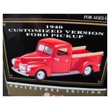 NIB 1940 Ford Pickup 1/24 Diecast Model Car - Red Box Edition