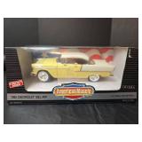 NIB Vintage Ertl 1955 Chevrolet Bel Air American Muscle Die-Cast 1/18 Model, Collector