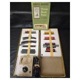 Vintage 1968 Aurora Postage Stamp Trains Micro-Gauge Set
