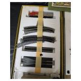 Vintage 1968 Aurora Postage Stamp Trains Micro-Gauge Set