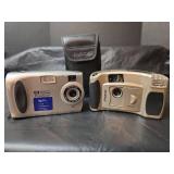 HP PhotoSmart 215 Digital Camera and Polaroid PDC640