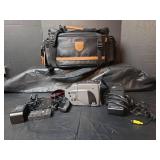 JVC Compact VHS Camcorder Bundle with Accessories