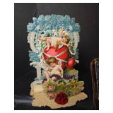 Vintage 1910s Valentine Cards, Letters and School Report Collection