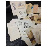 1970s-80s Mennonite Memorial Cards Collection