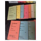 Vintage First Mennonite Church of Christian,  Moundridge,  Ks Yearbook Collection 1965-1999