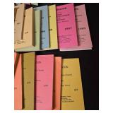 Vintage First Mennonite Church of Christian,  Moundridge,  Ks Yearbook Collection 1965-1999