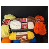 Assorted Yarns- Knitting and Rug