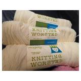 Mixed Yarn and Knitting Tools Collection