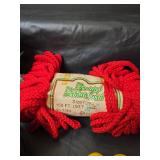 Macrame Craft Supply Lot - Beacon Cord and Beads