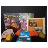 Crafting Bundle with Yarn, Kits and Pattern Books