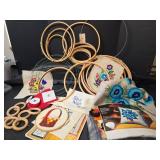 Embroidery Supply Lot with Kits