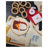 Embroidery Supply Lot with Kits