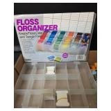 NIP Embroidery Floss Organizer with Thread Collection