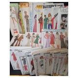 1970s-80s Sewing Pattern Collection - Simplicity, McCall